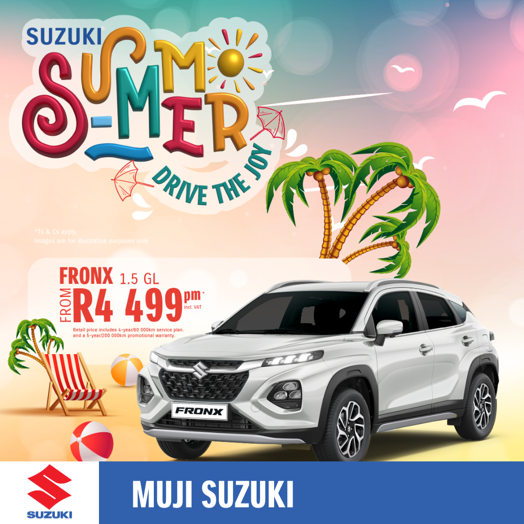 Suzuki Jimny 5Door Suzuki Summer Special Offer R 6 199 pm* • MUJI