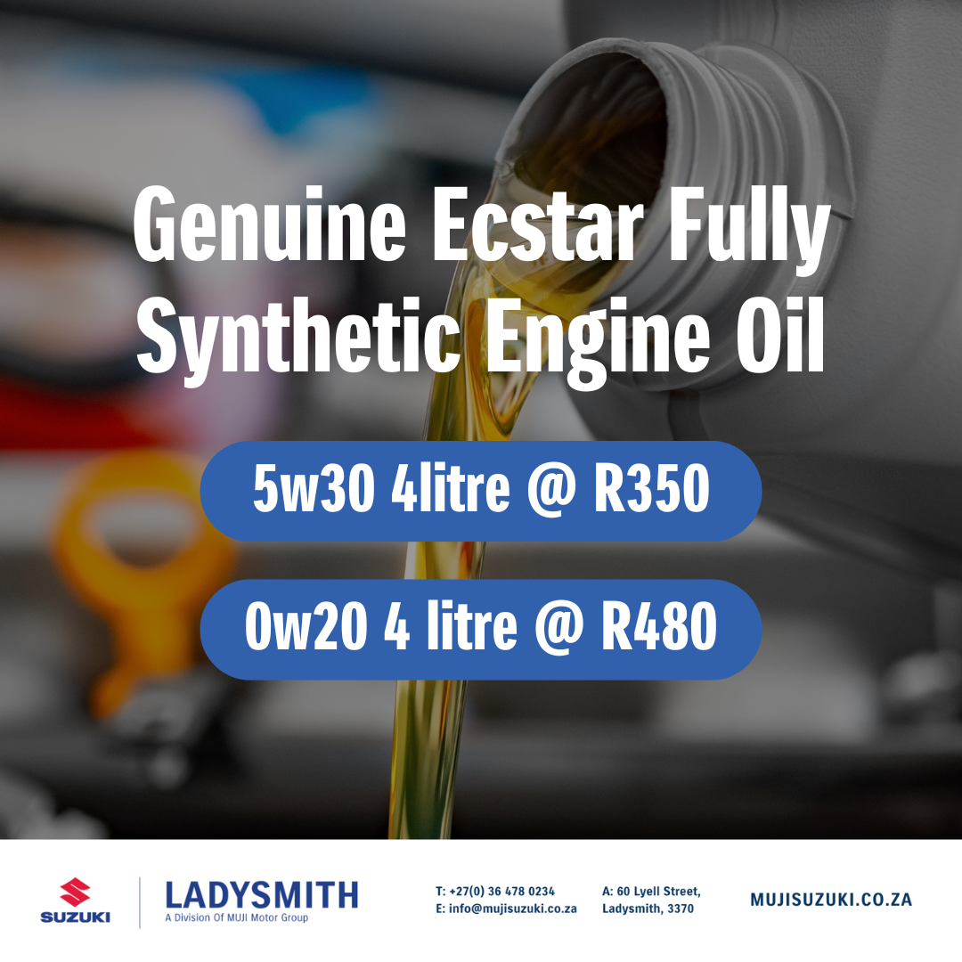 Genuine Ecstar Fully Synthetic Engine Oil Special Offer