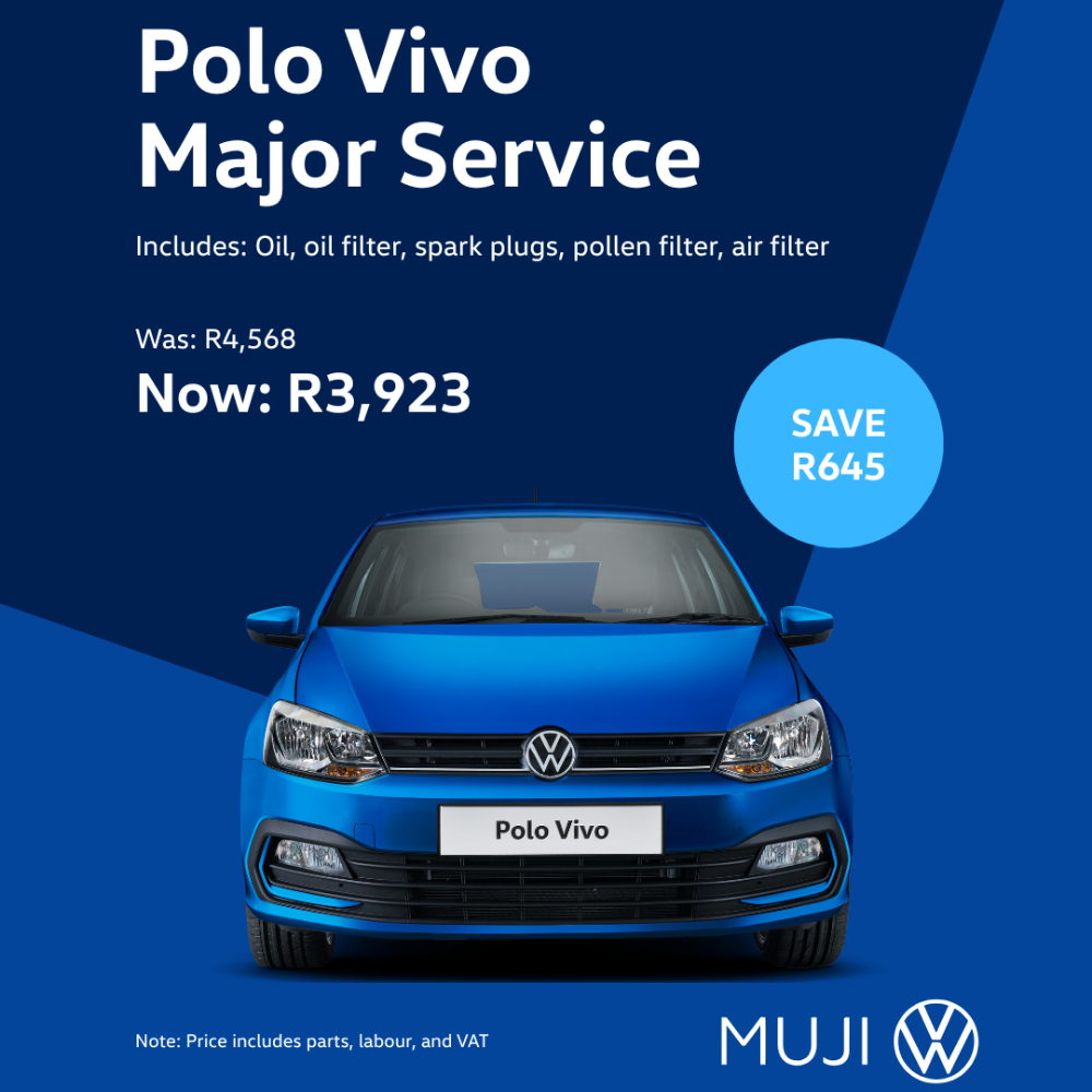 Polo Vivo Major Service image from MUJI Motor Group
