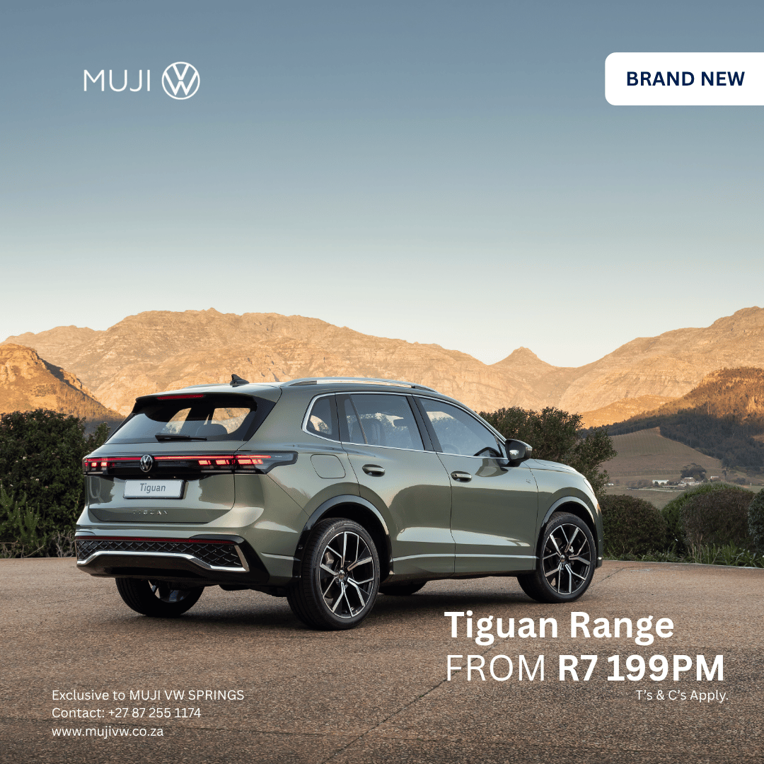 Tiguan image from MUJI Motor Group