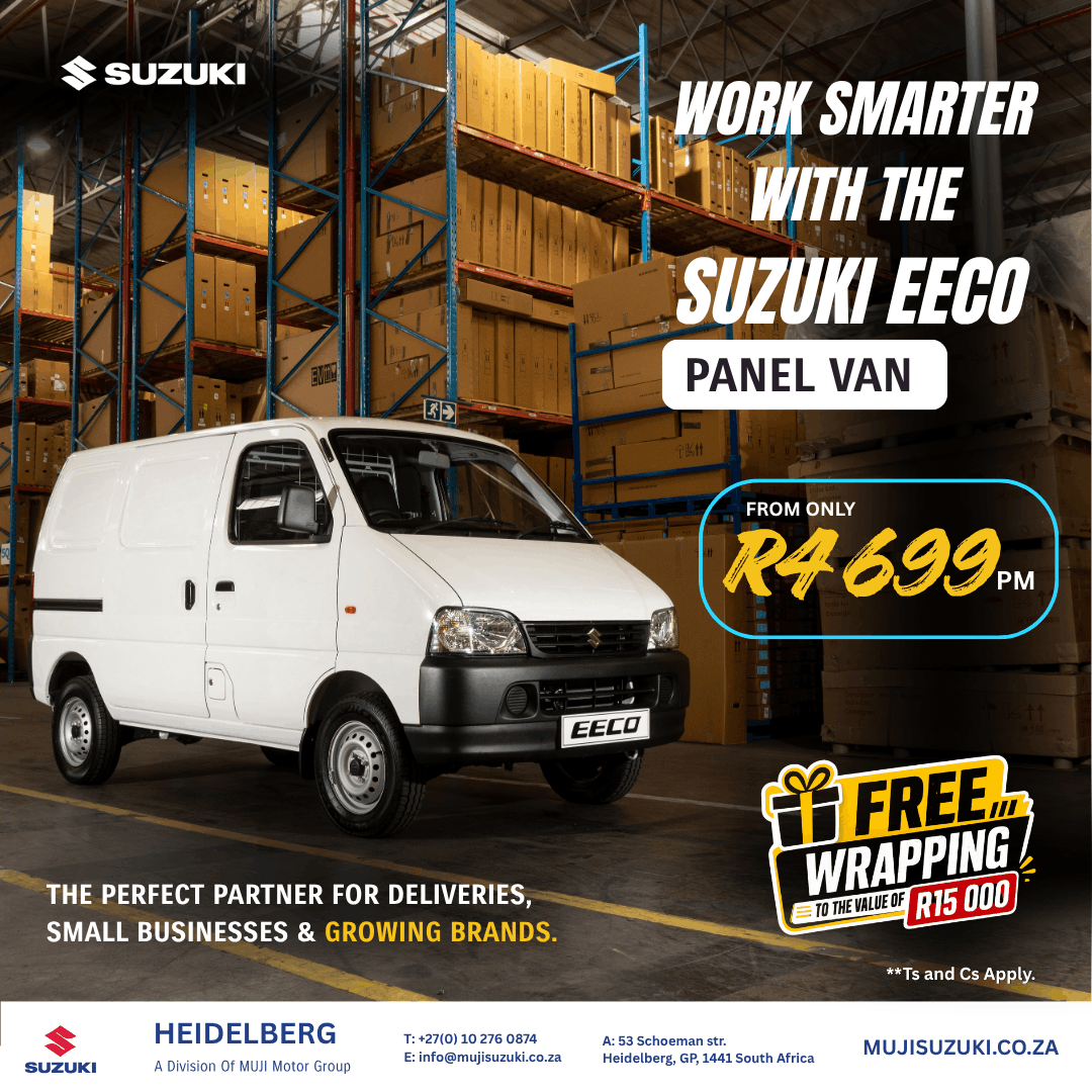 Suzuki Eeco Panel Van image from MUJI Motor Group
