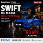 SWIFT. FUN TO DRIVE, BUILT TO IMPRESS Special Offer