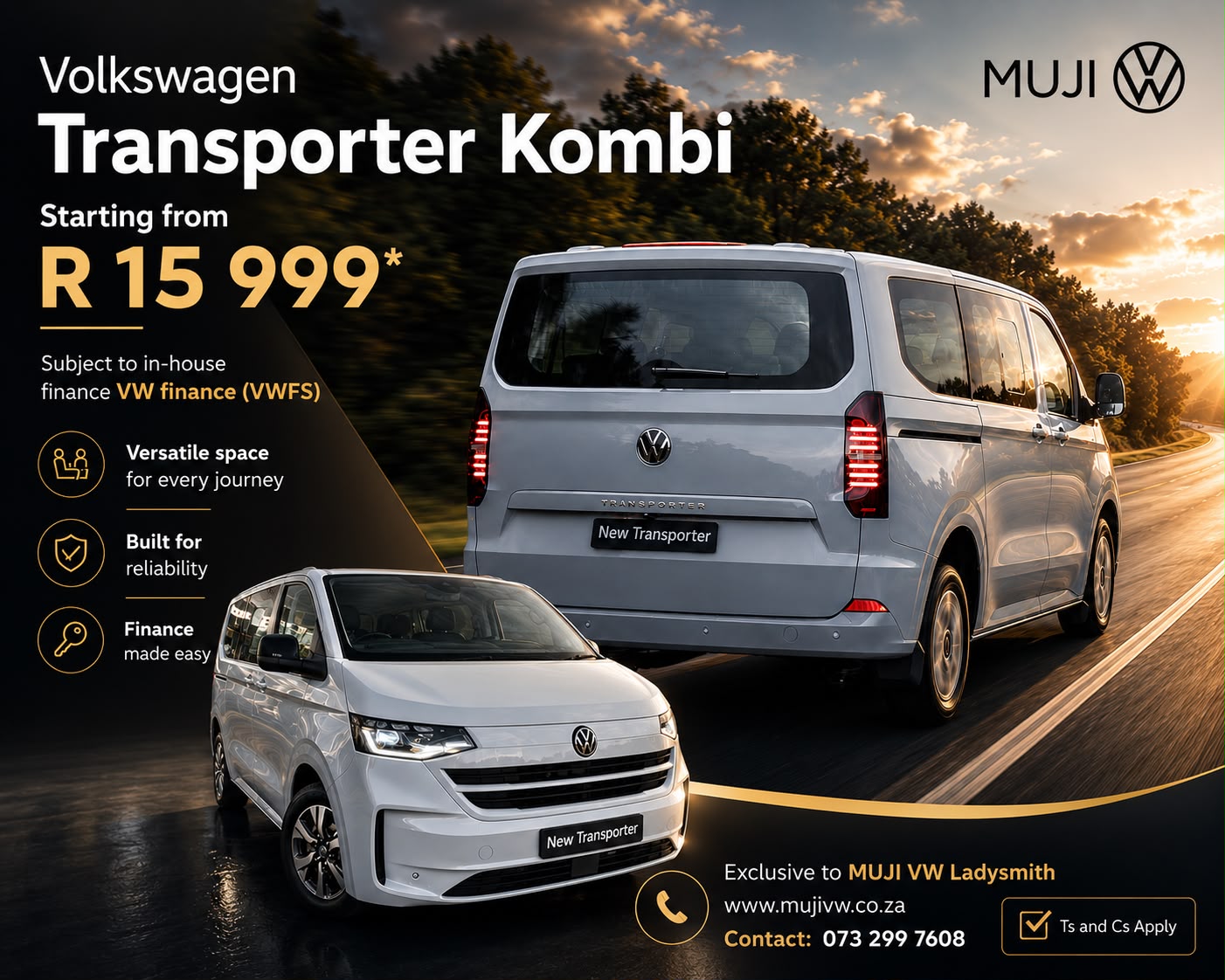 TRANSPORTER KOMBI image from MUJI Motor Group