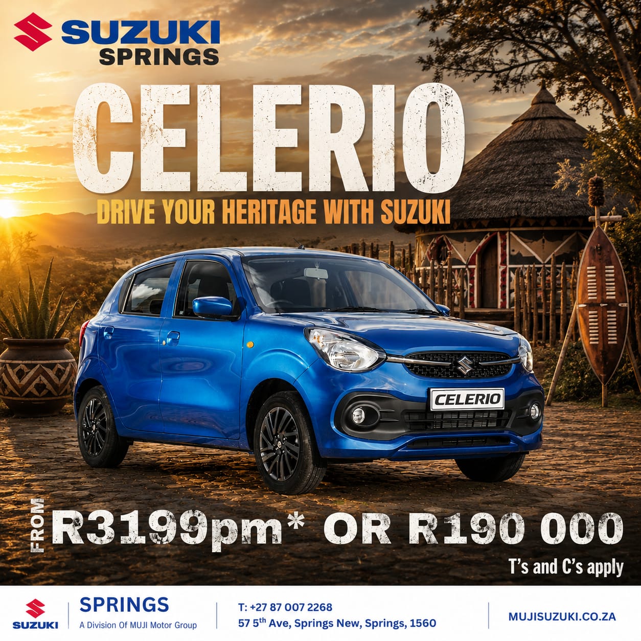 CELERIO image from MUJI Motor Group