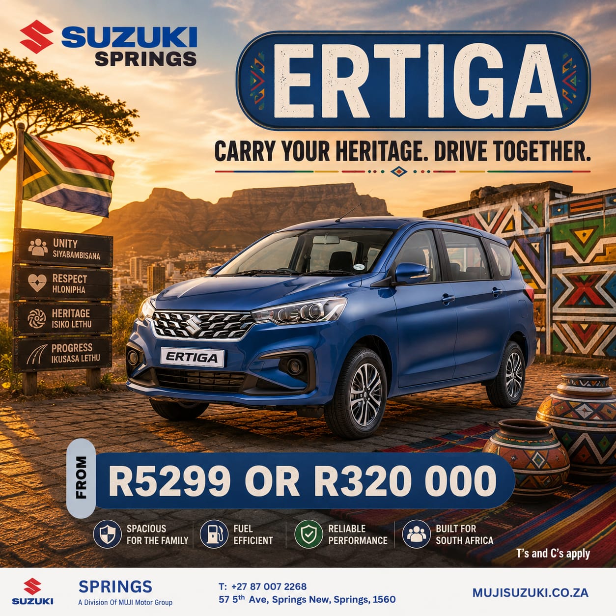 ERTIGA image from MUJI Motor Group