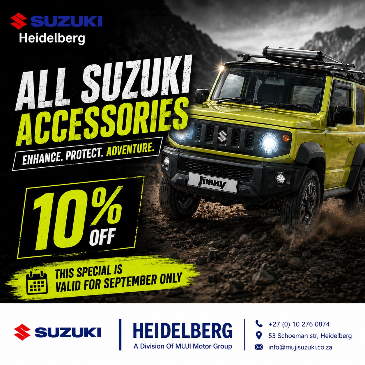 ALL SUZUKI ACCESSORIES image from MUJI Motor Group