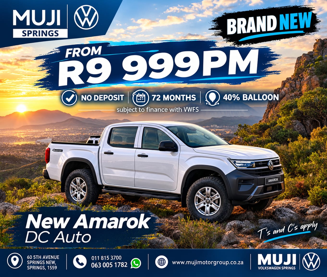 AMAROK DC AUTO image from MUJI Motor Group