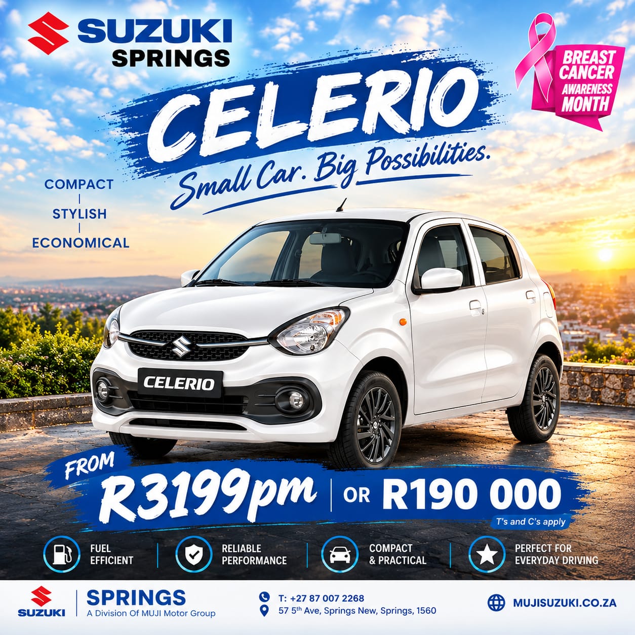 CELERIO image from MUJI Motor Group