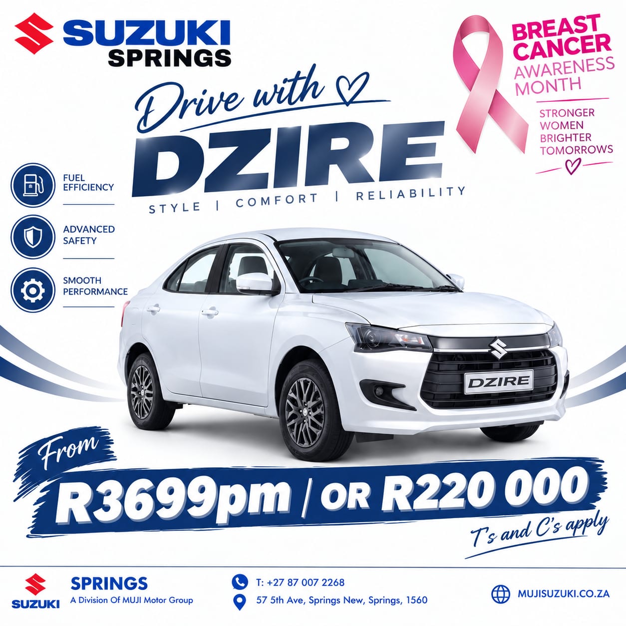 DZIRE image from MUJI Motor Group