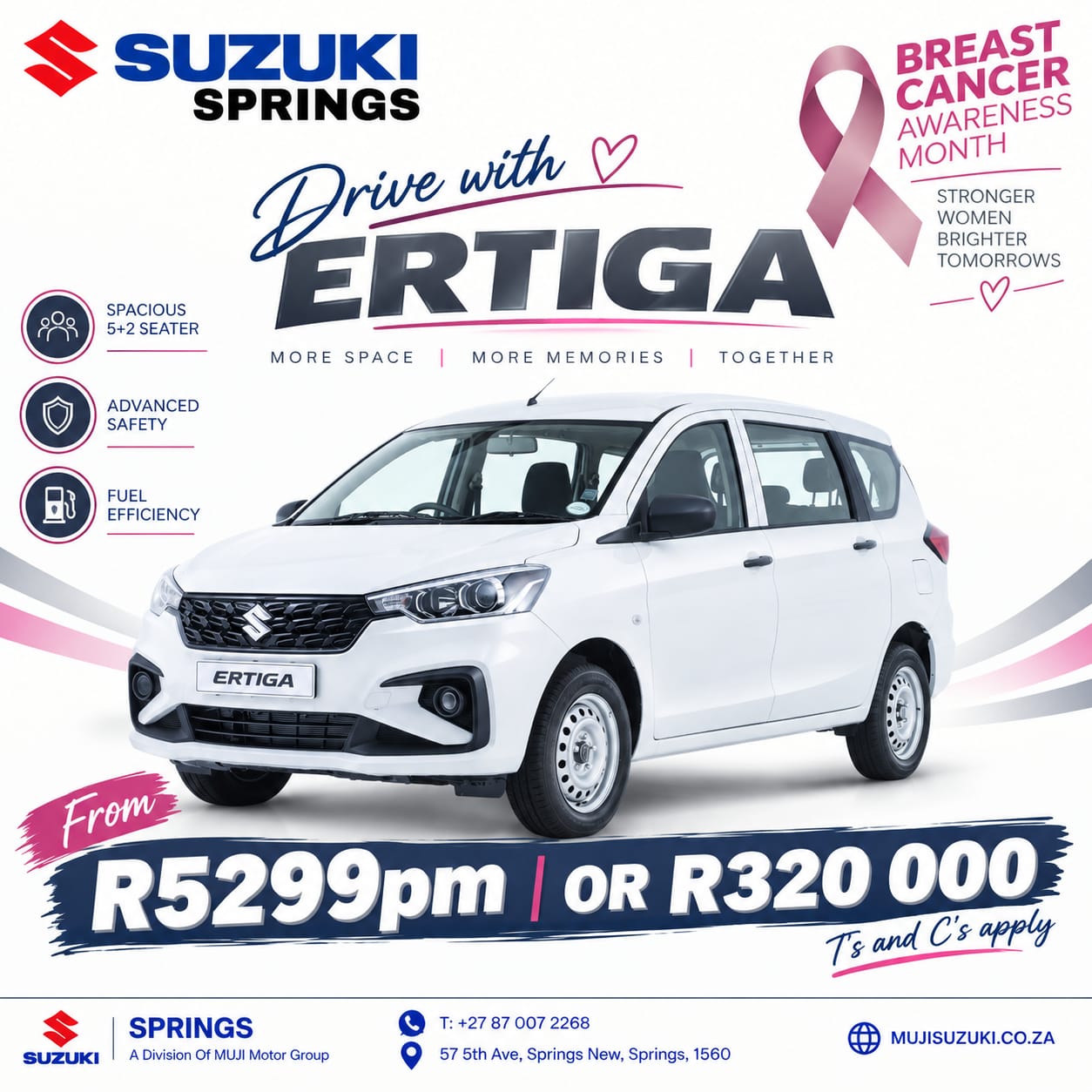 ERTIGA image from MUJI Motor Group