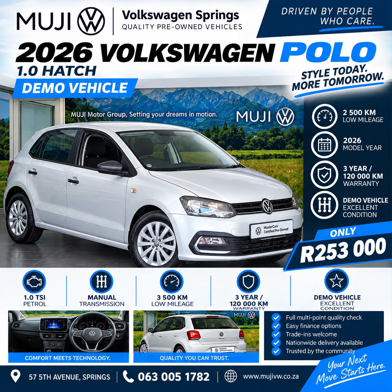 POLO 1.0 HATCH image from MUJI Motor Group