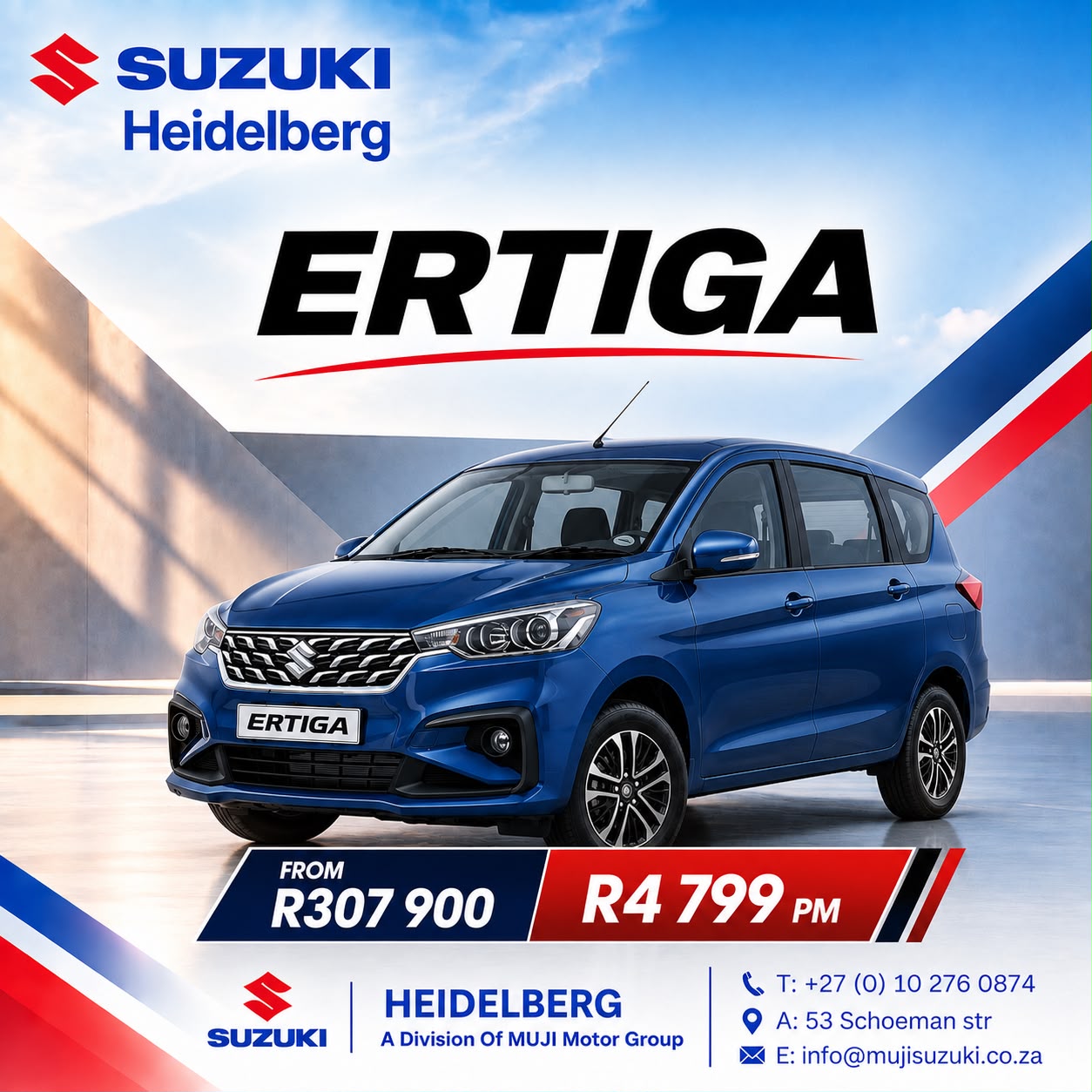 ERTIGA image from MUJI Motor Group