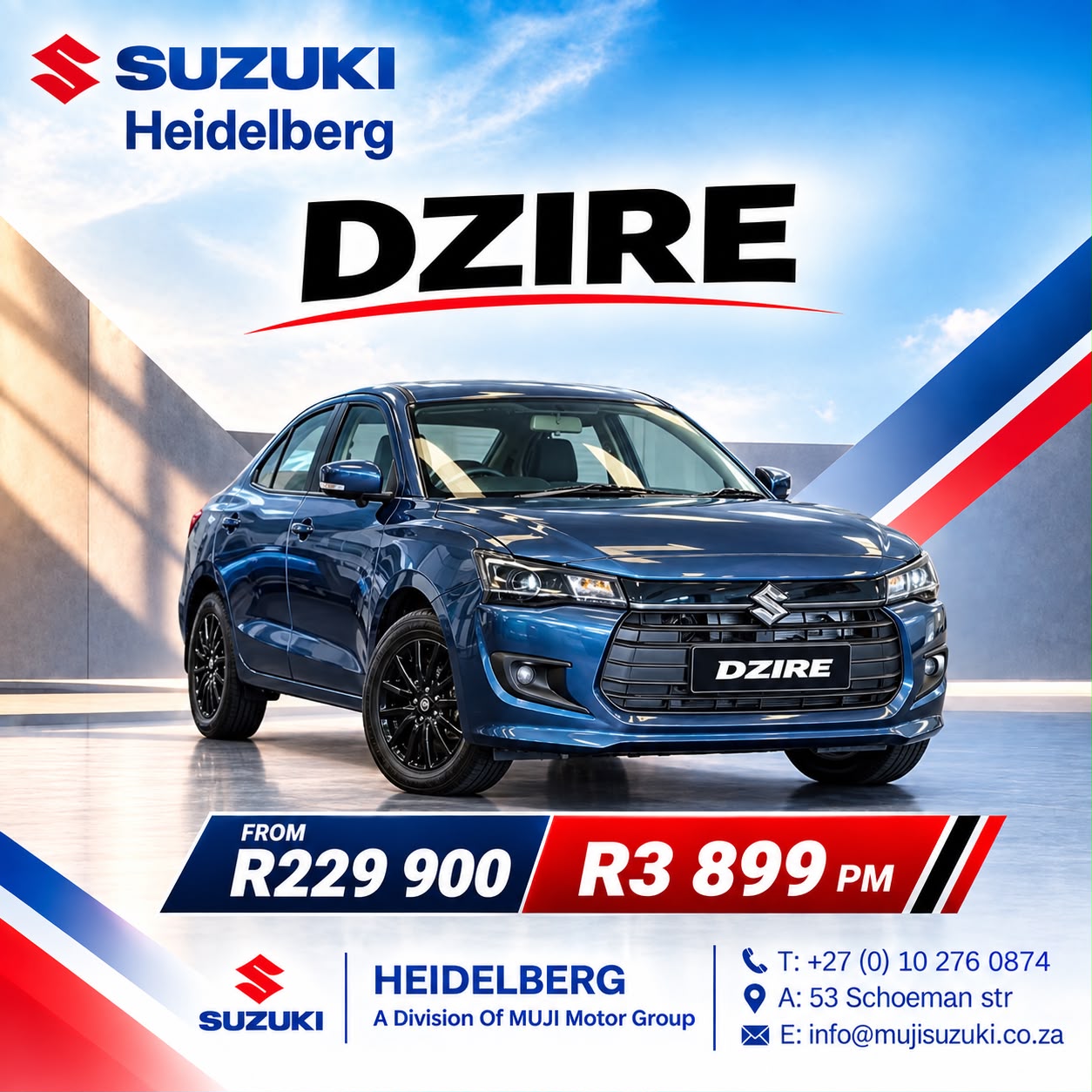 DZIRE image from MUJI Motor Group